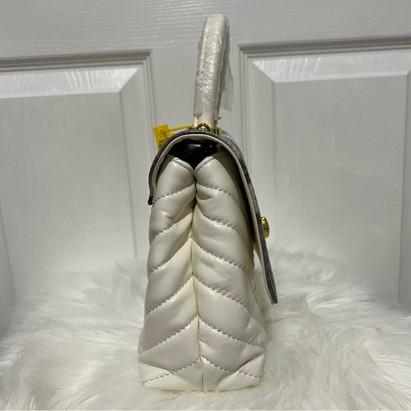 💗 *NEW* Elegant White and Gray Women's Bag - Picture 4 of 7